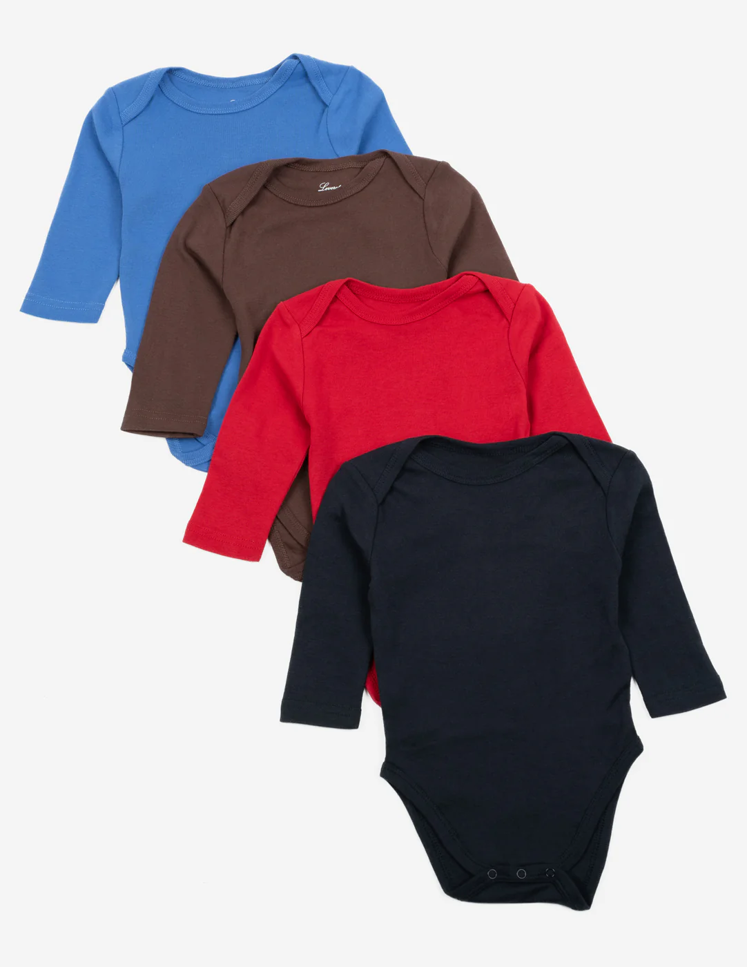 Baby Cotton Long Sleeves Bodysuits 4-Pack - Image 2