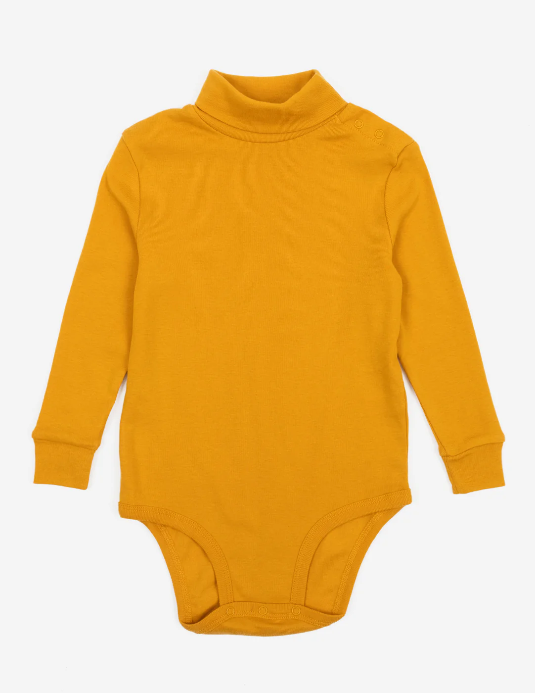 Baby Cotton Boho Turtleneck Bodysuit - Image 3