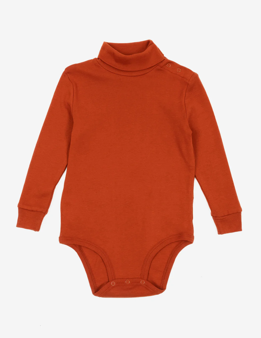 Baby Cotton Boho Turtleneck Bodysuit - Image 4