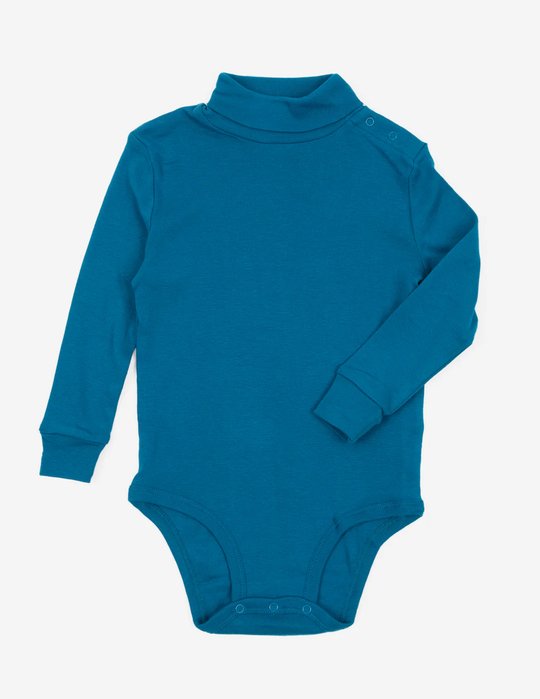 Baby Cotton Boho Turtleneck Bodysuit - Image 6