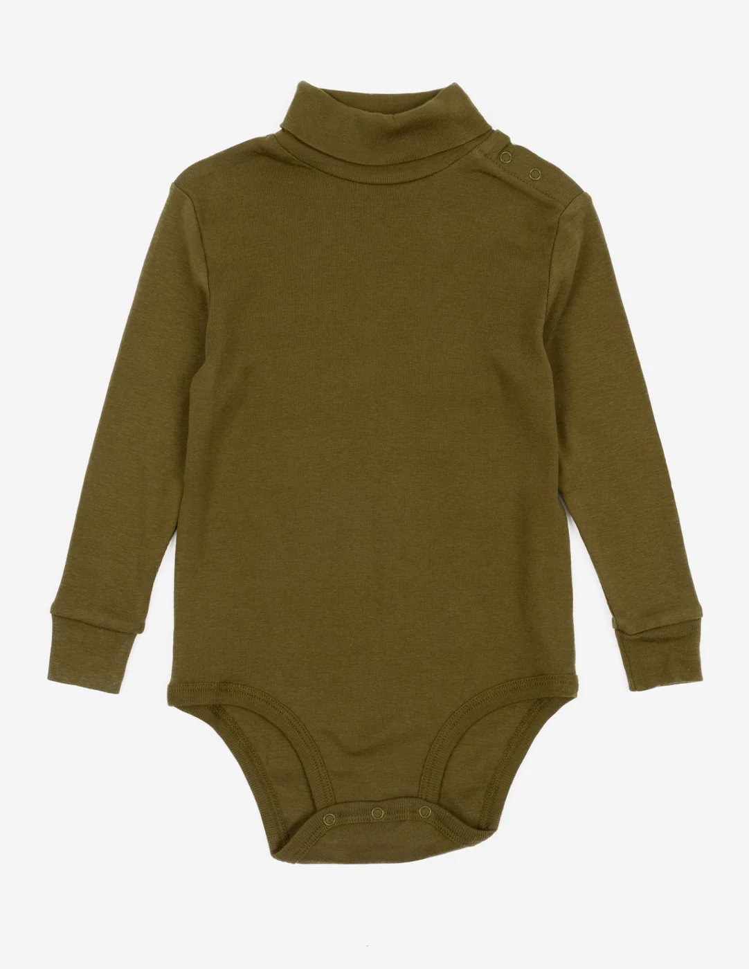 Baby Cotton Boho Turtleneck Bodysuit - Image 7
