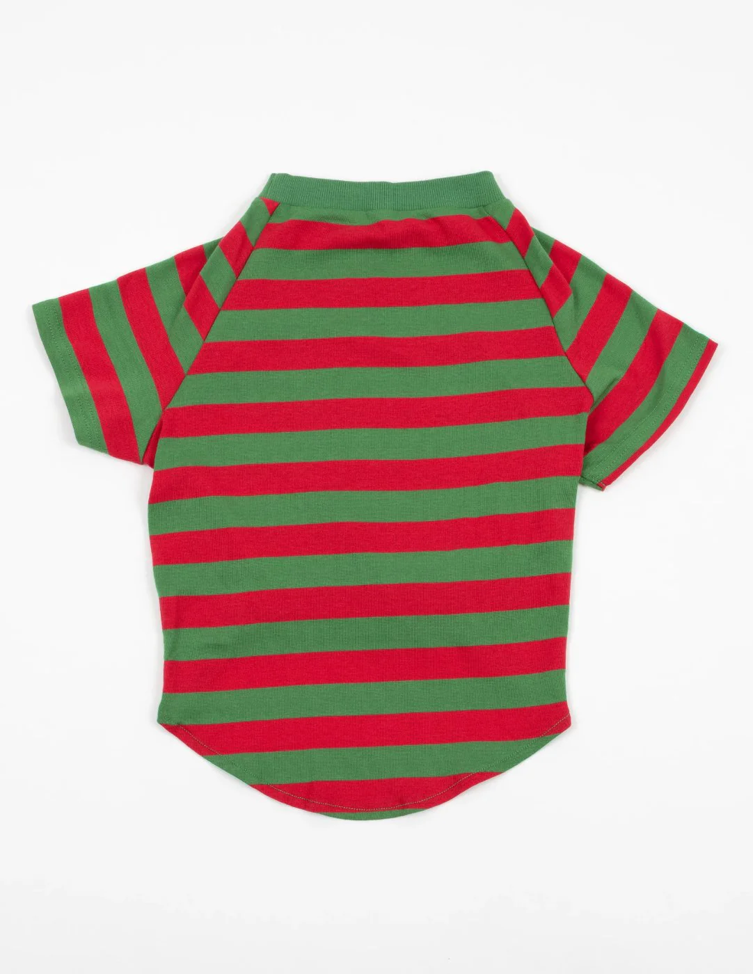 Big Dog Red & Green Stripes Pajamas - Image 2