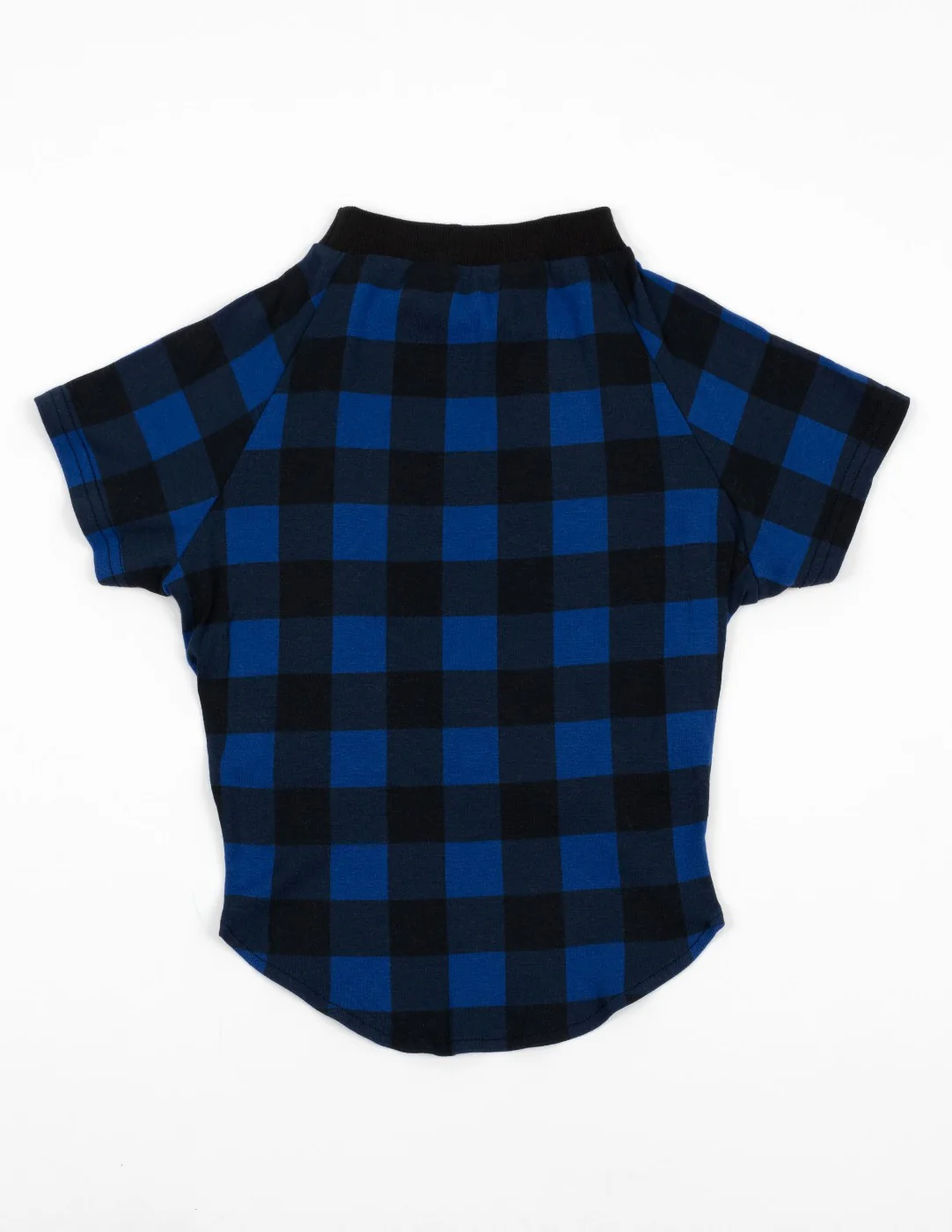 Big Dog Black & Navy Plaid Pajamas - Image 2