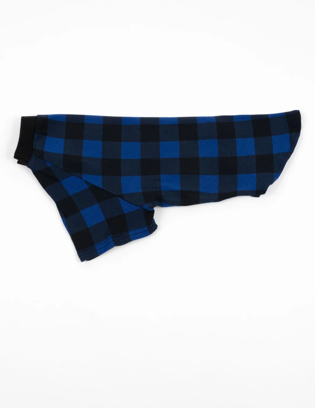 Big Dog Black & Navy Plaid Pajamas - Image 4