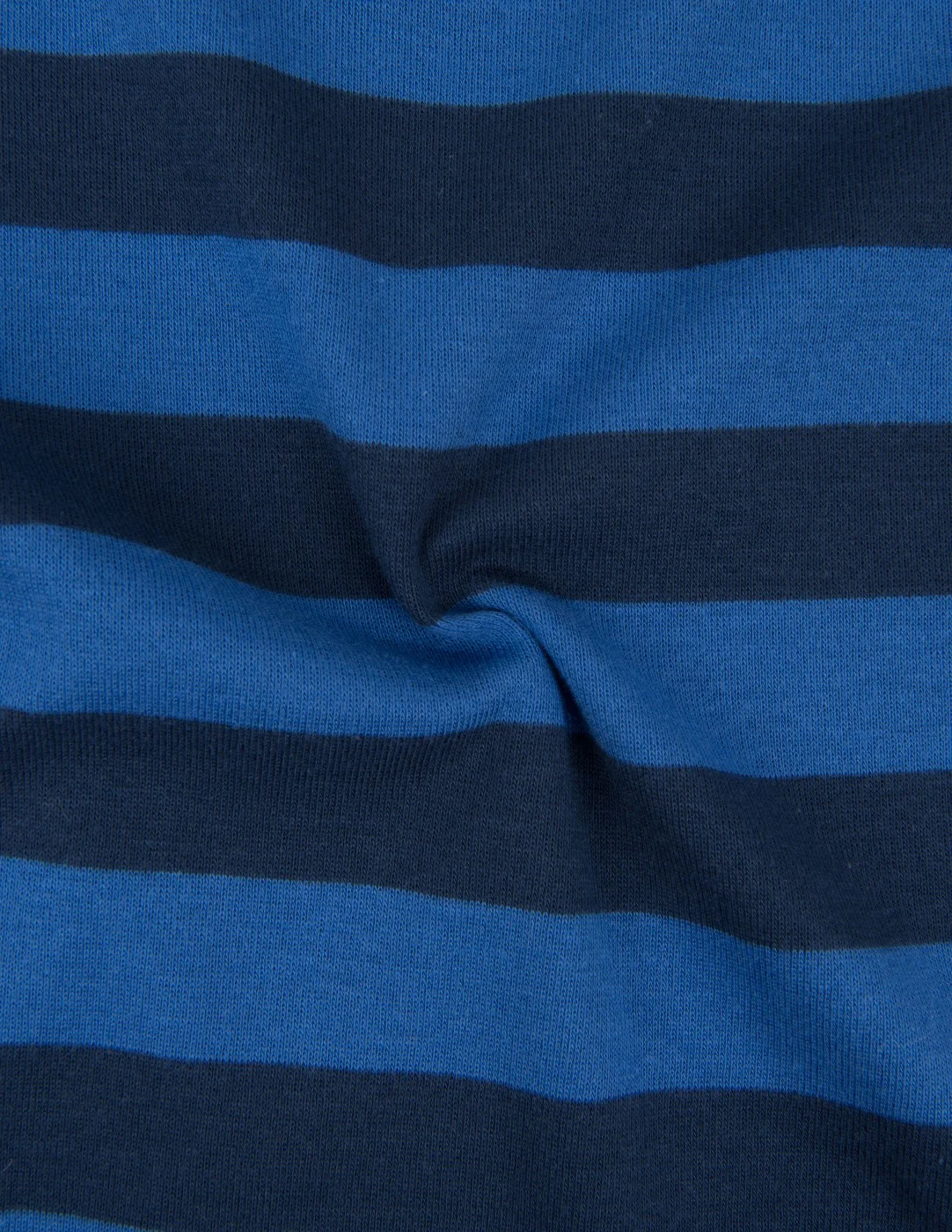 Baby Footed Blue Striped Pajamas - Image 4