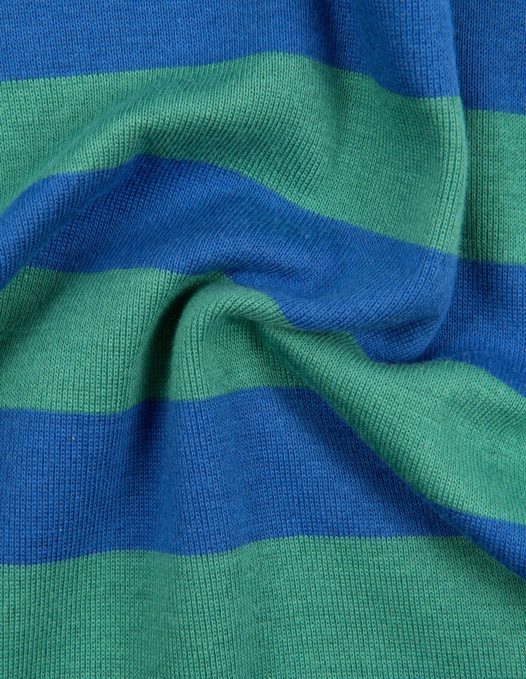 Baby Footed Blue Striped Pajamas - Image 8