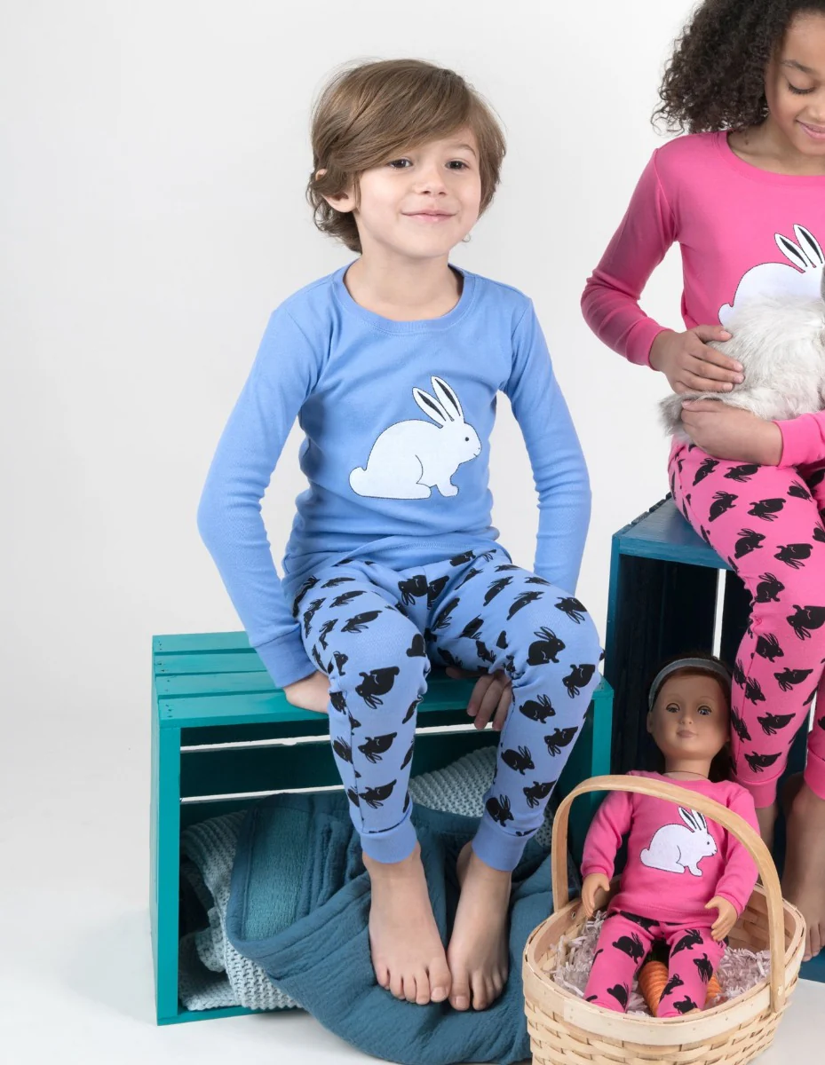Bunny Rabbit Cotton Pajamas - Image 6