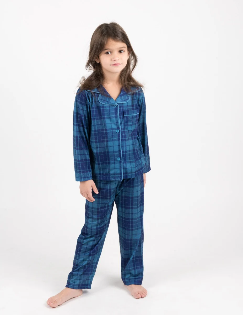 Button Down Plaid & Prints Pajamas - Image 10