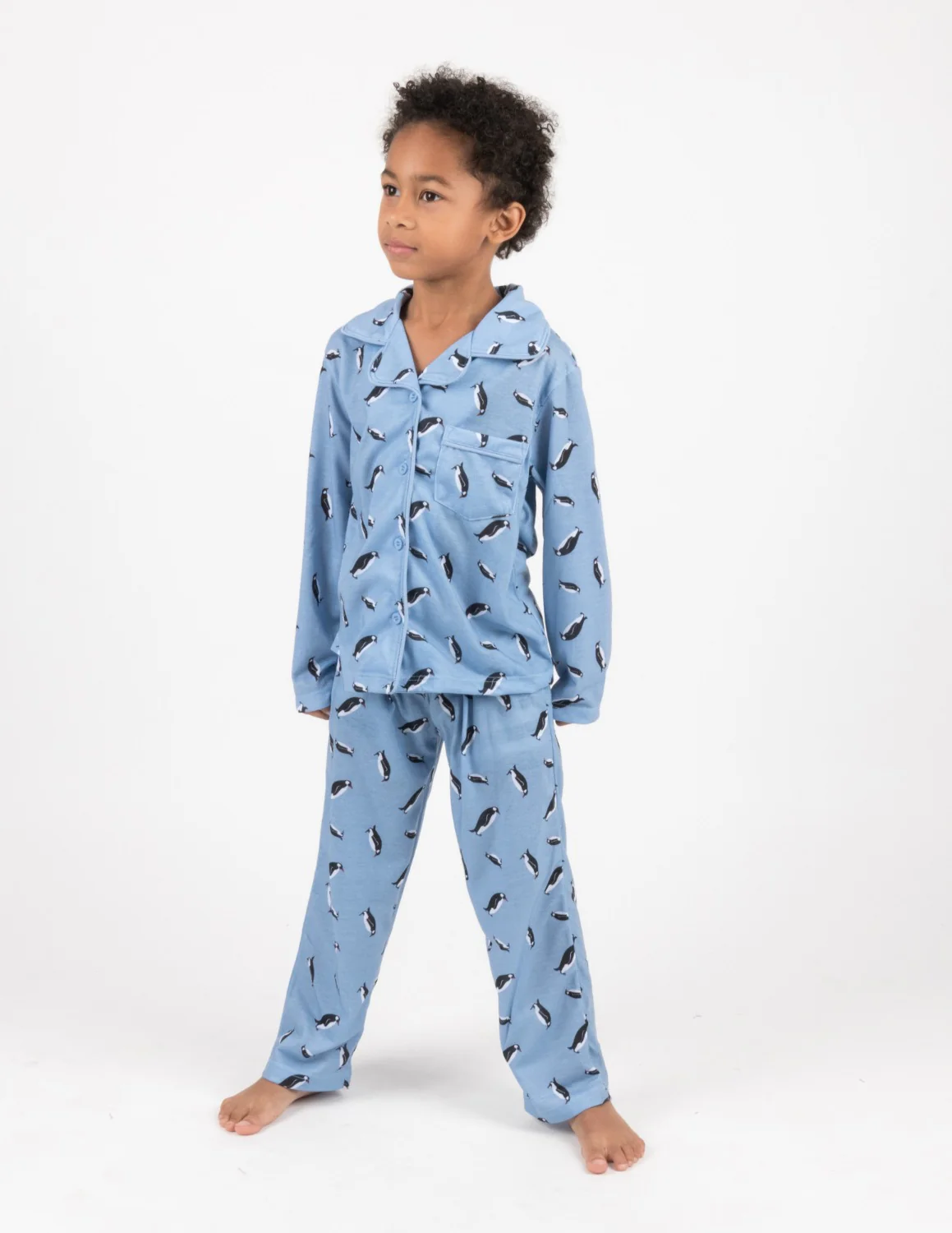 Button Down Plaid & Prints Pajamas - Image 4