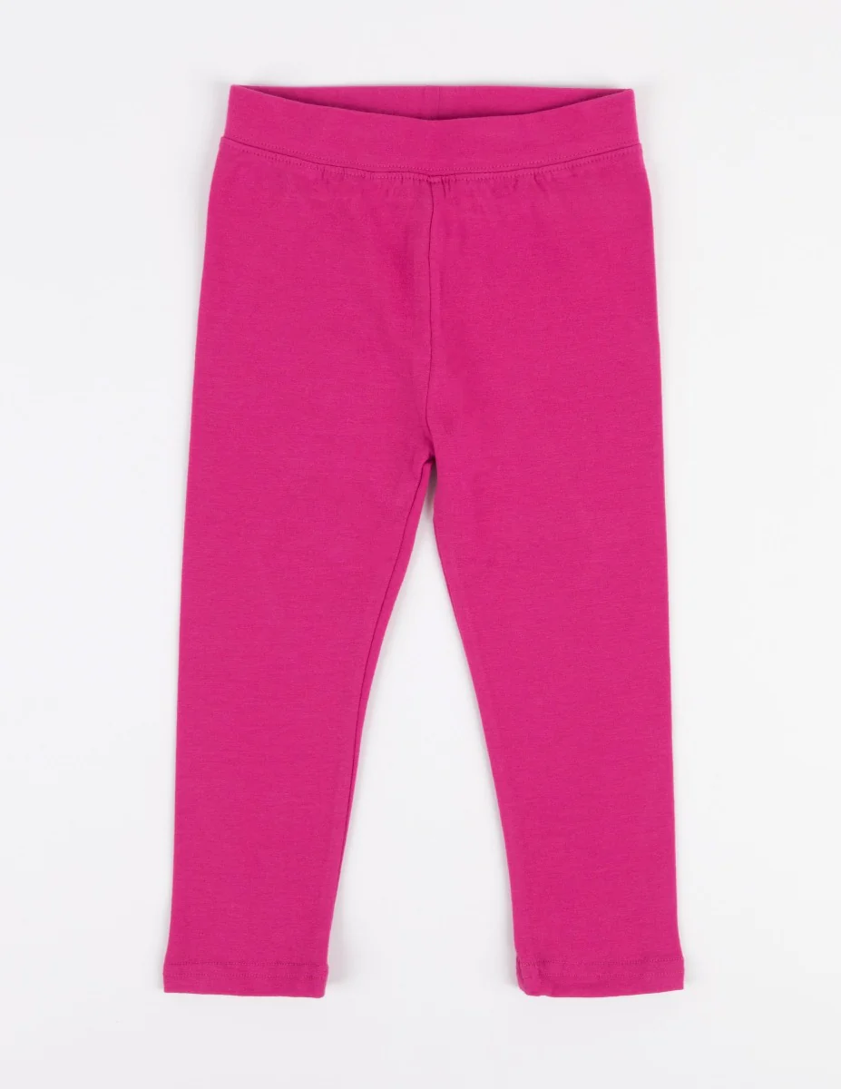 Cotton Solid Classic Color Spandex Leggings - Image 5