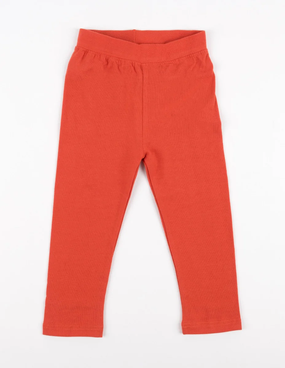 Cotton Solid Classic Color Spandex Leggings - Image 7