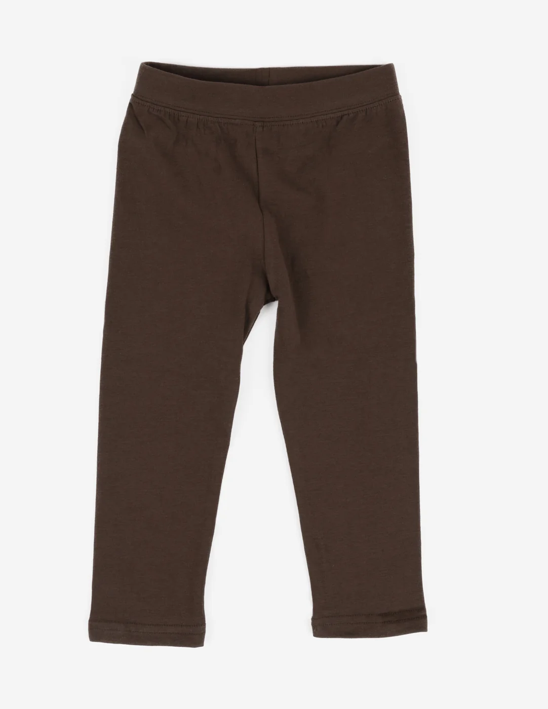 Cotton Neutral Solid Color Spandex Leggings - Image 10