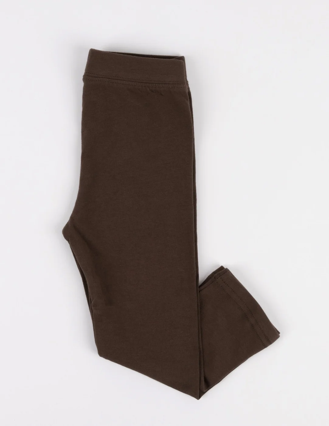 Cotton Neutral Solid Color Spandex Leggings - Image 11