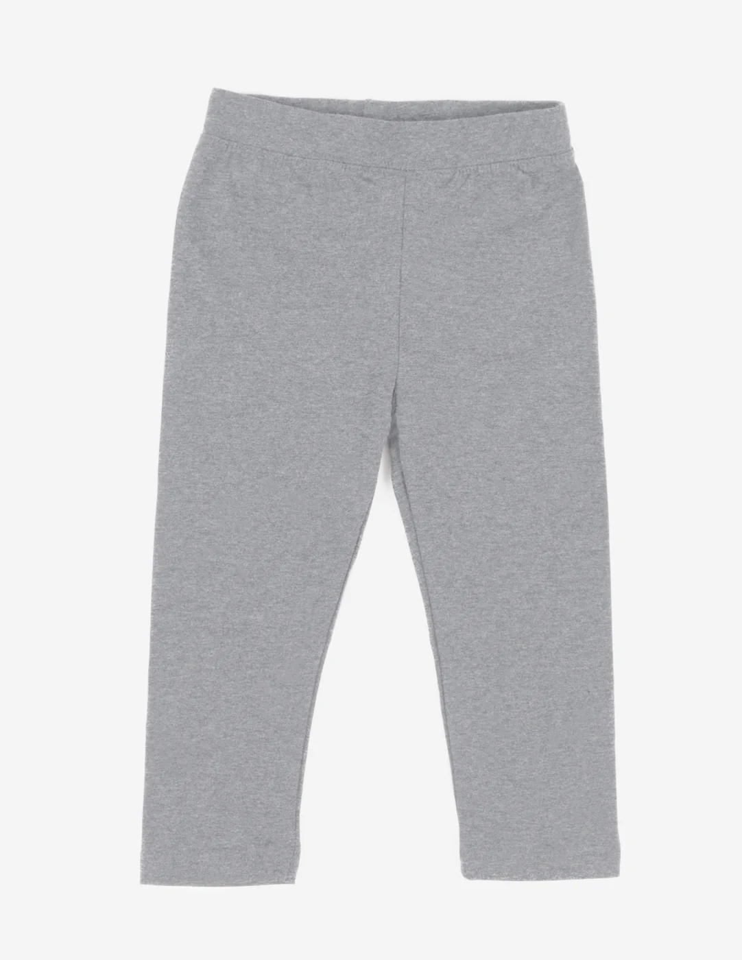 Cotton Neutral Solid Color Spandex Leggings - Image 4