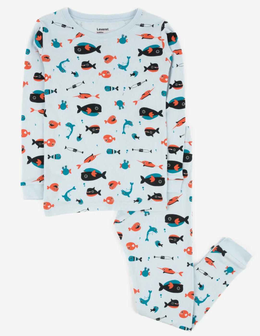 Ocean Animals Cotton Pajamas - Image 8