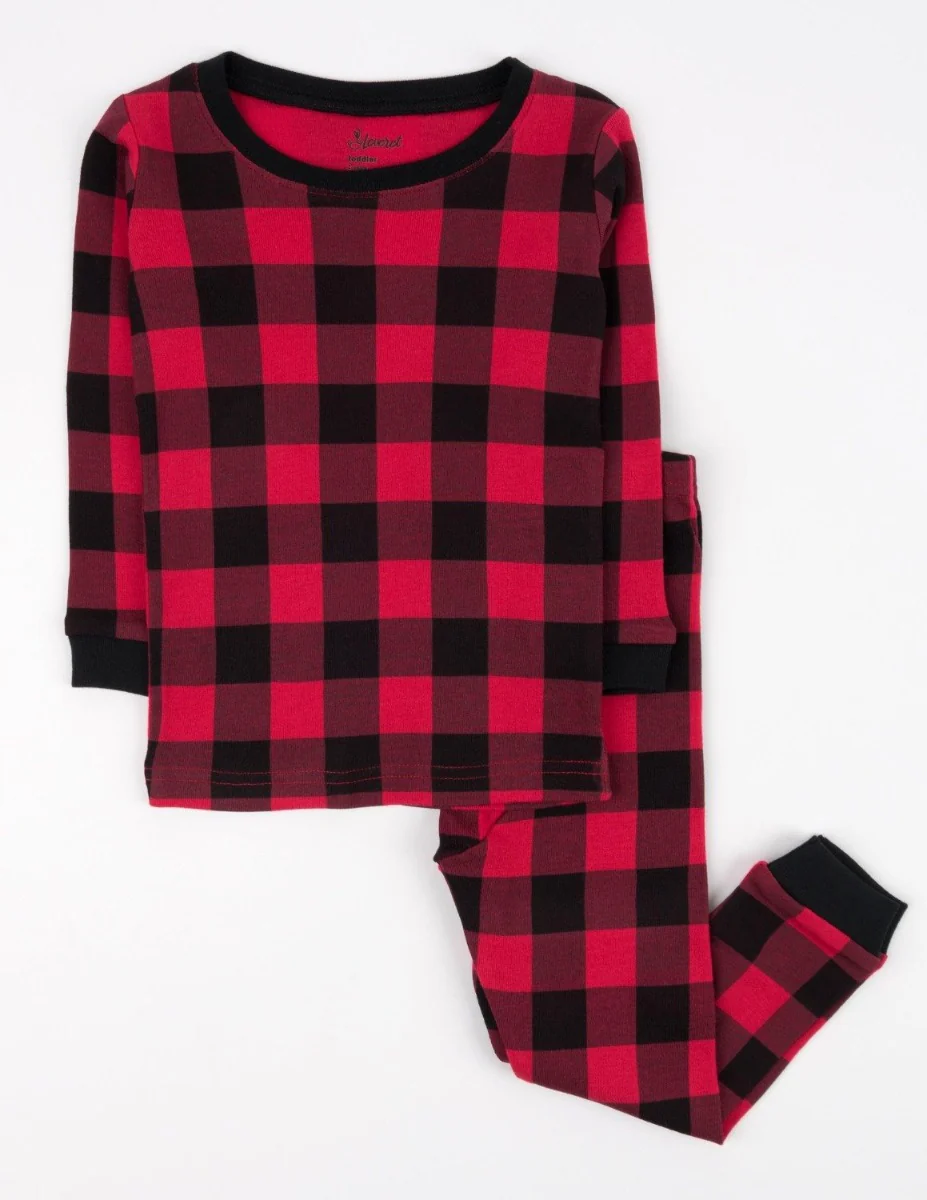 Cotton Plaid Pajamas - Image 14