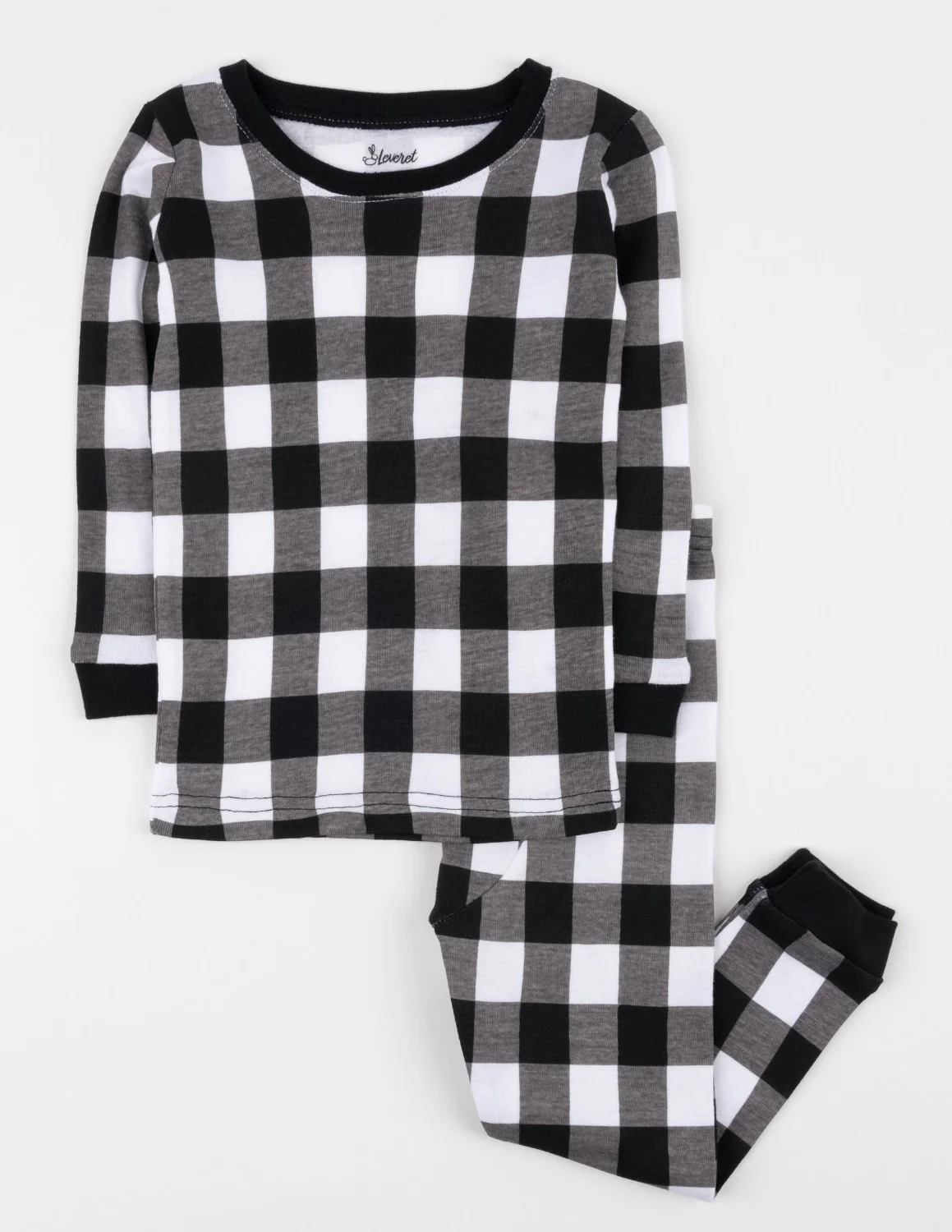Cotton Plaid Pajamas - Image 2