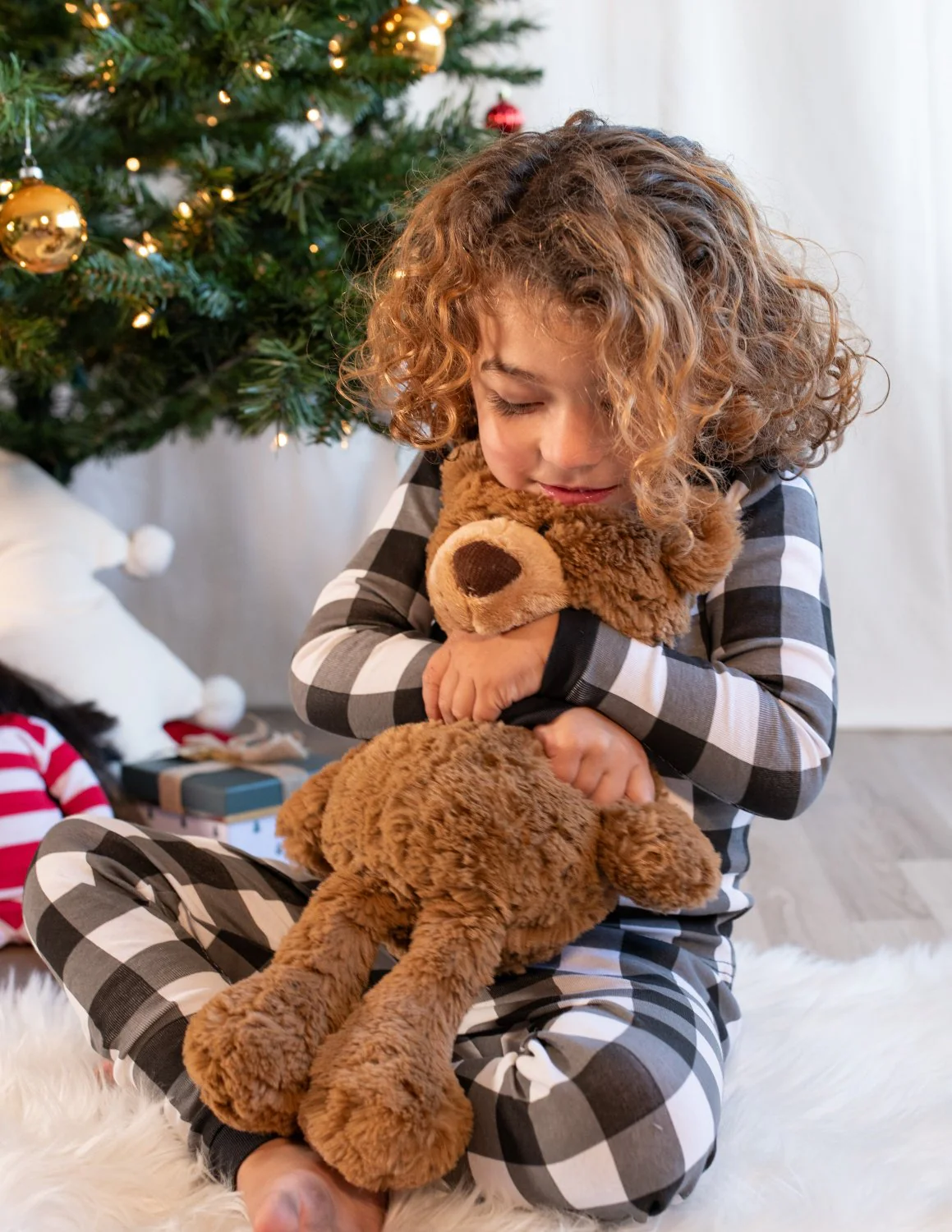 Cotton Plaid Pajamas - Image 3