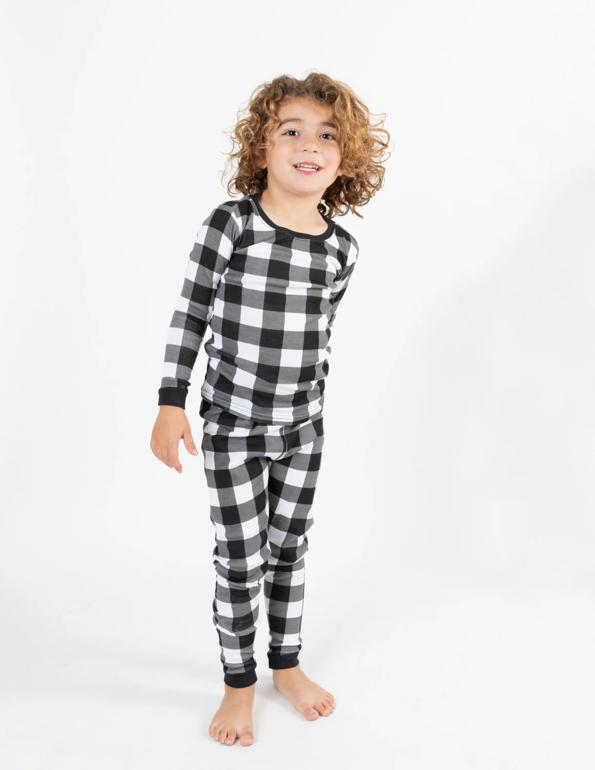 Cotton Plaid Pajamas - Image 5