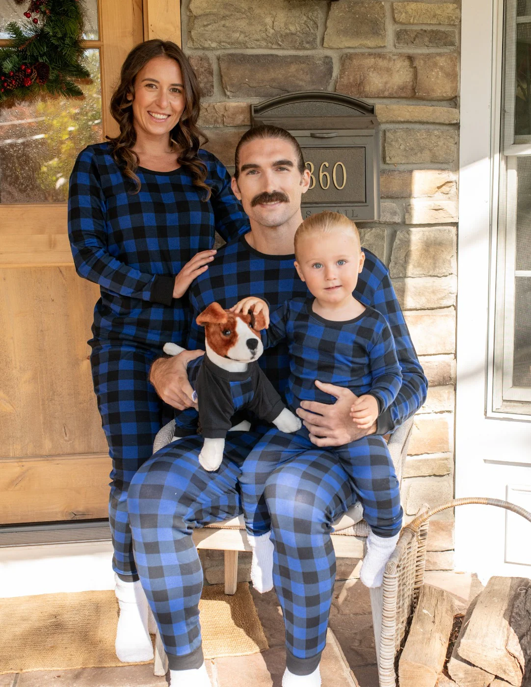 Cotton Plaid Pajamas - Image 8