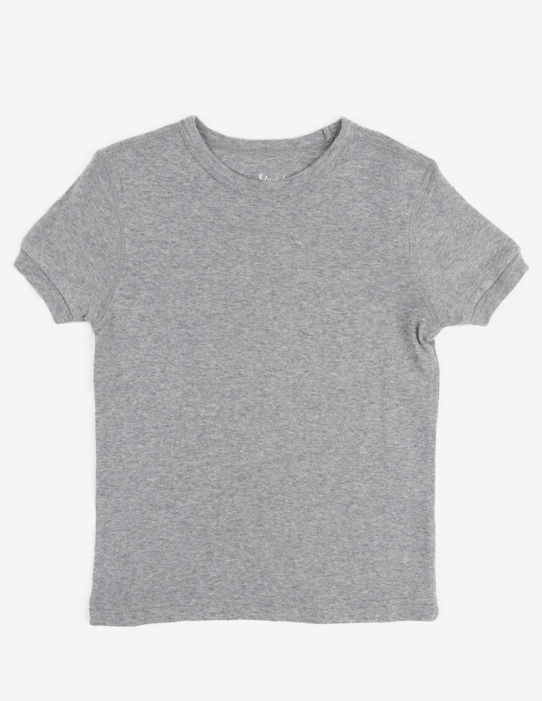 Short Sleeve Cotton T-Shirt Neutrals - Image 7