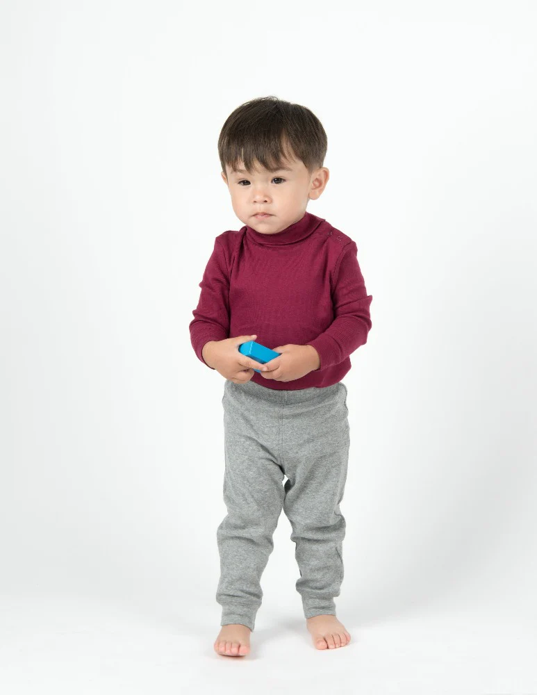 Baby Cotton Turtleneck Bodysuit - Image 26