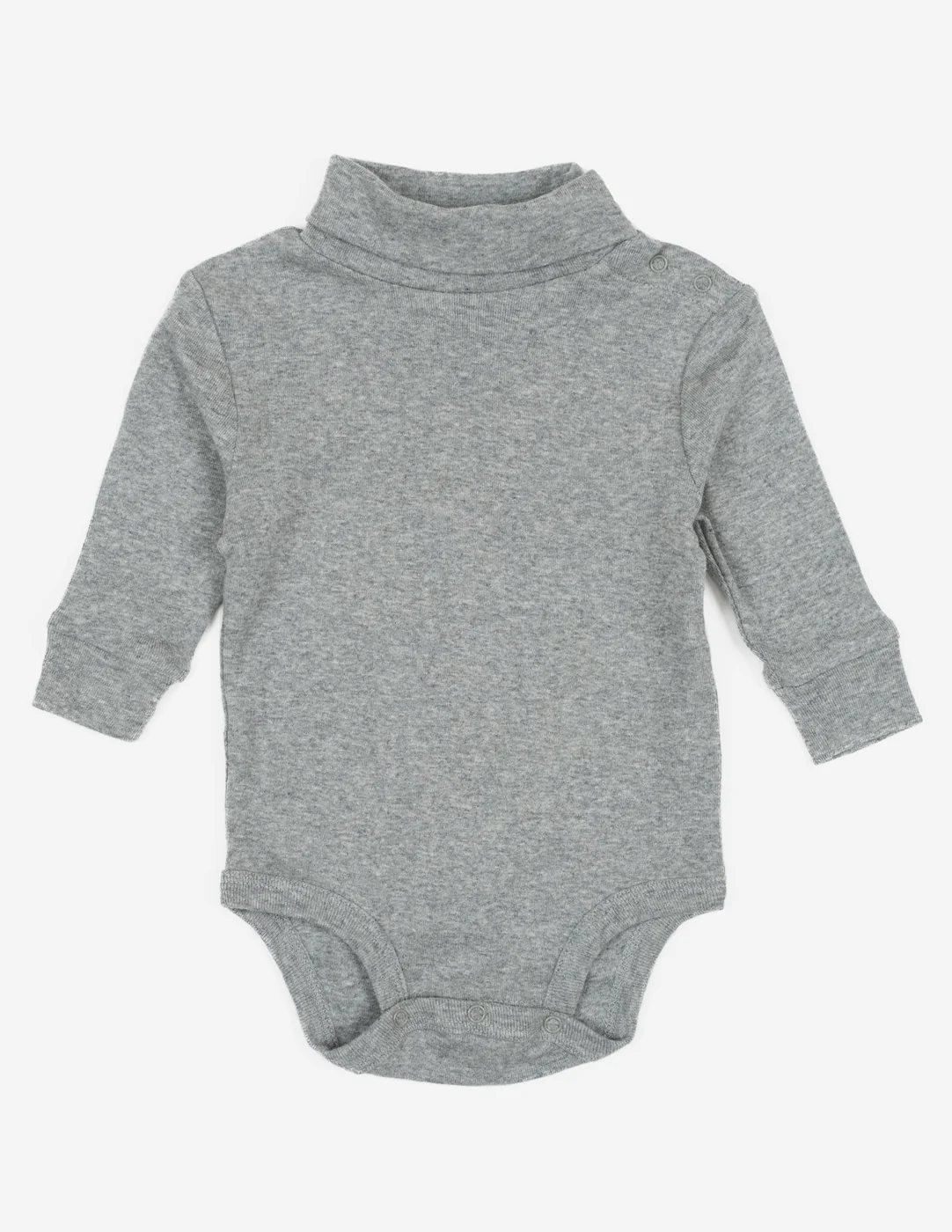 Baby Cotton Turtleneck Bodysuit - Image 3