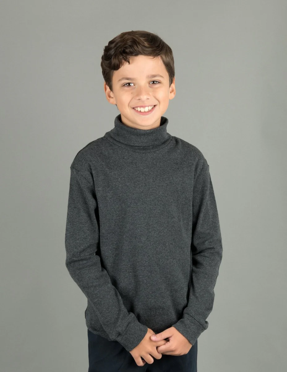 Cotton Neutral Turtleneck Shirts - Image 11
