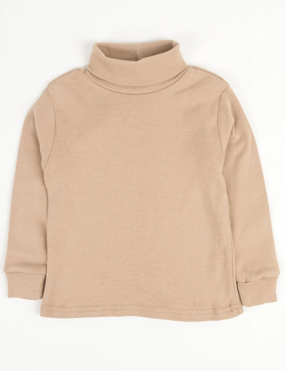 Cotton Neutral Turtleneck Shirts - Image 3