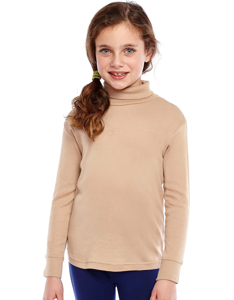 Cotton Neutral Turtleneck Shirts - Image 4