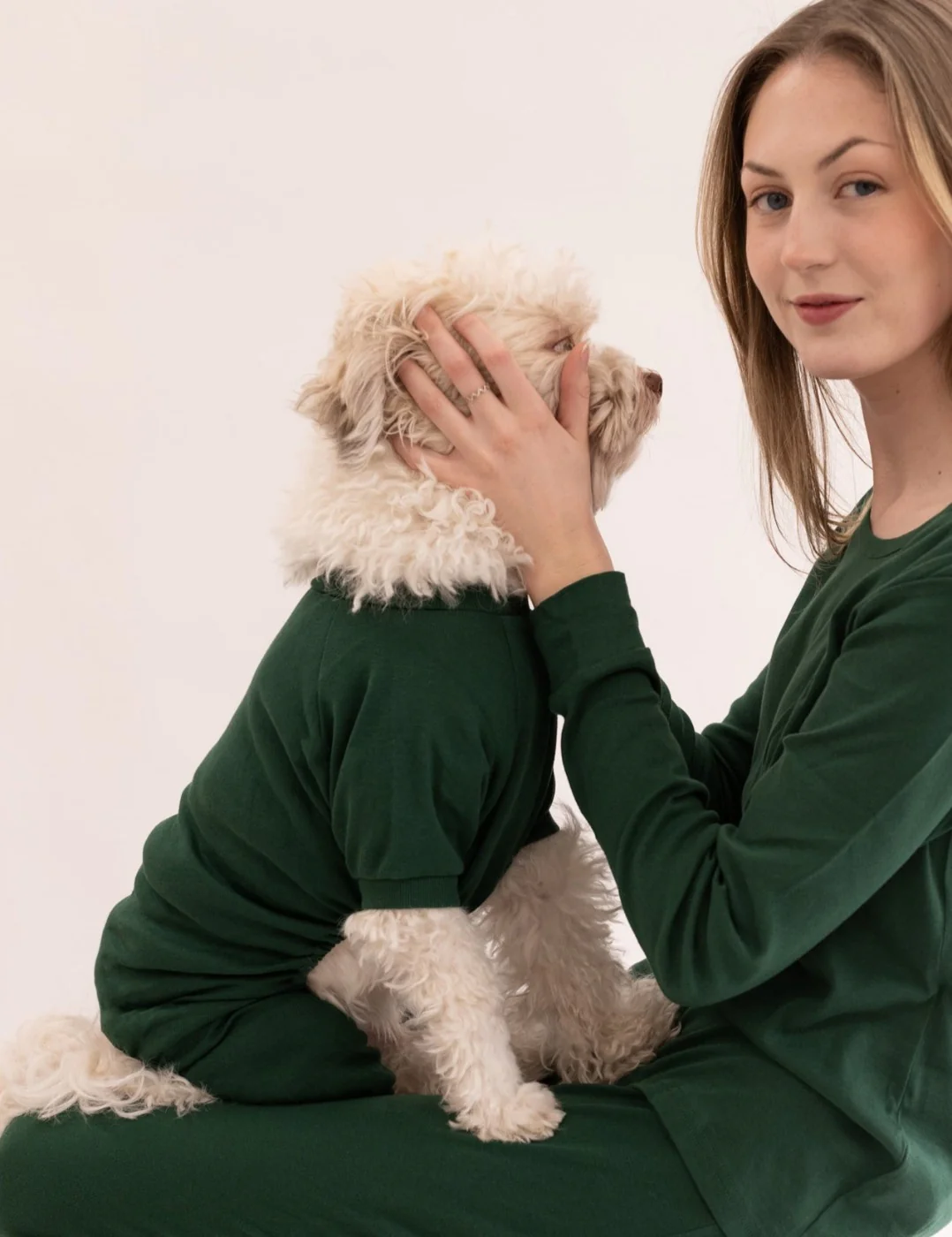 Dog's Solid Color Boho Pajamas - Image 3