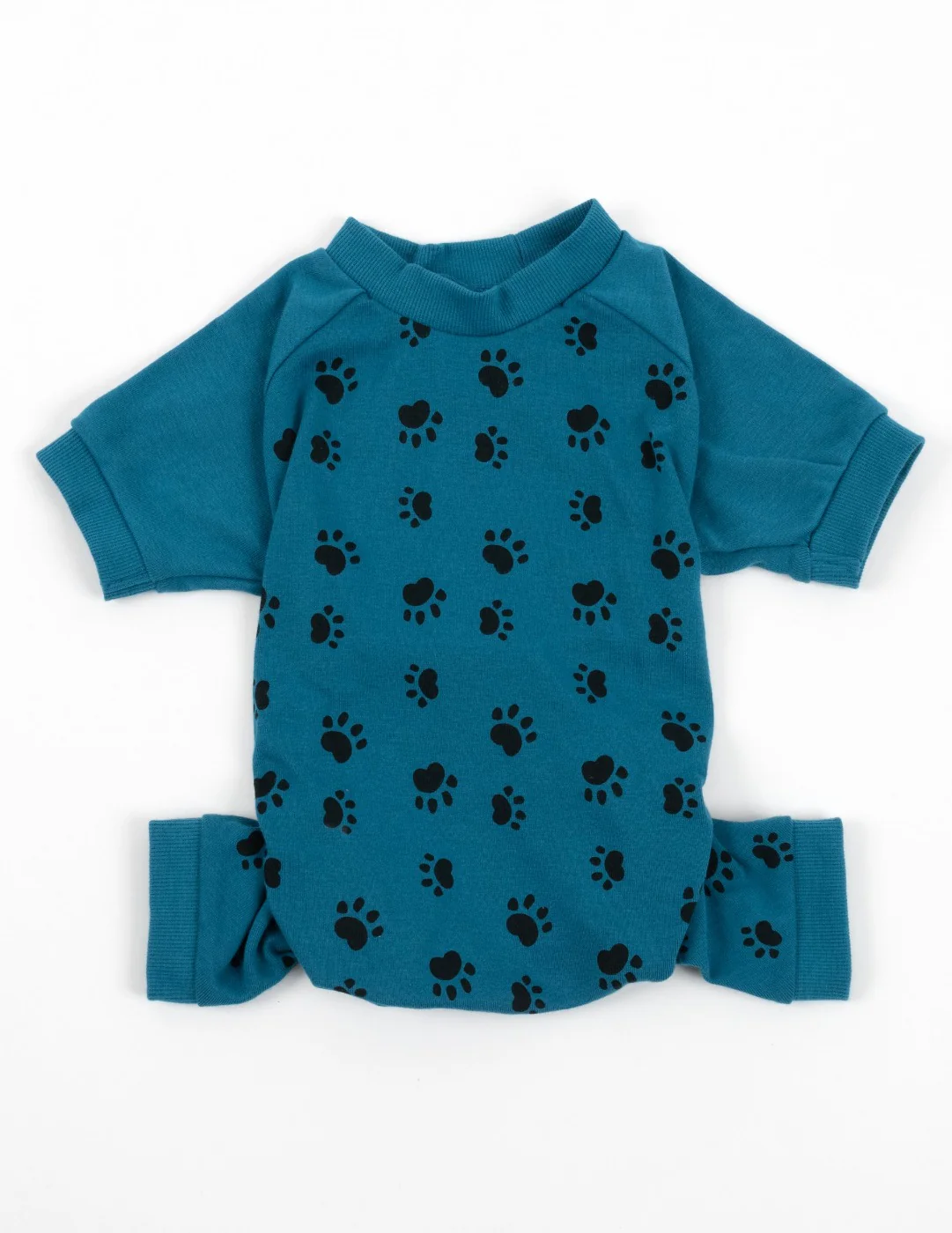 Dog Blue Paw Print Pajamas - Image 3
