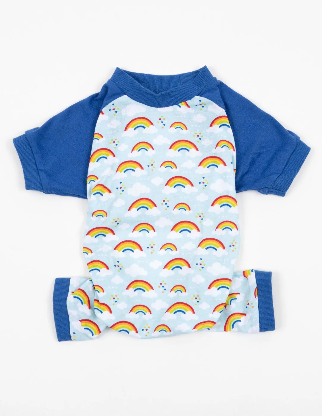 Dog Blue Rainbow Pajamas - Image 2