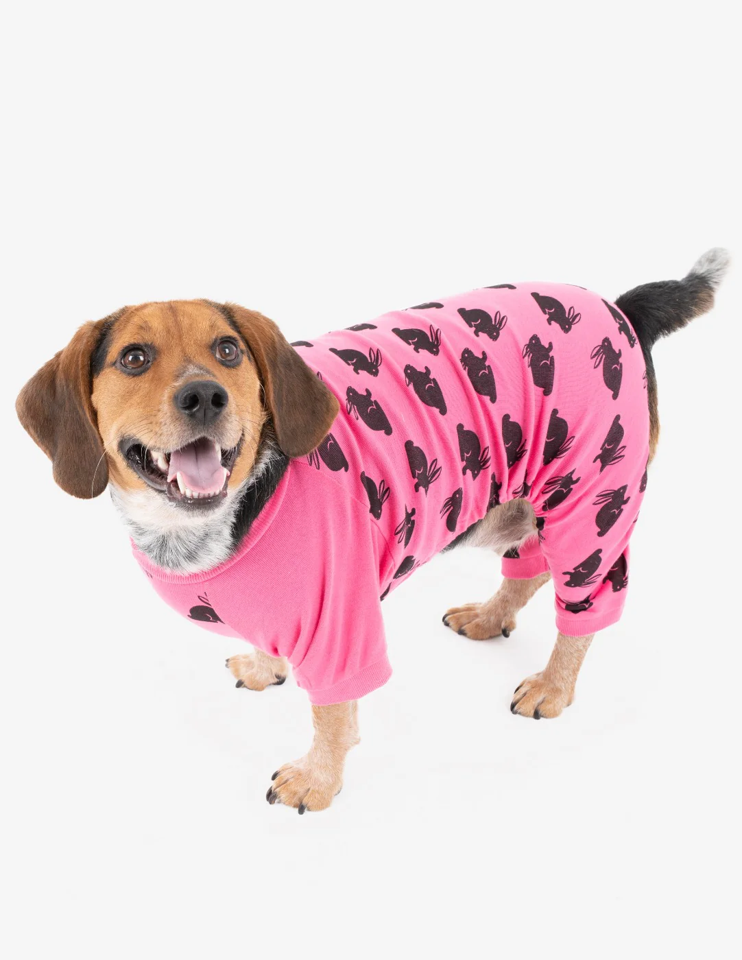 Dog Pink Bunny Pajamas - Image 3