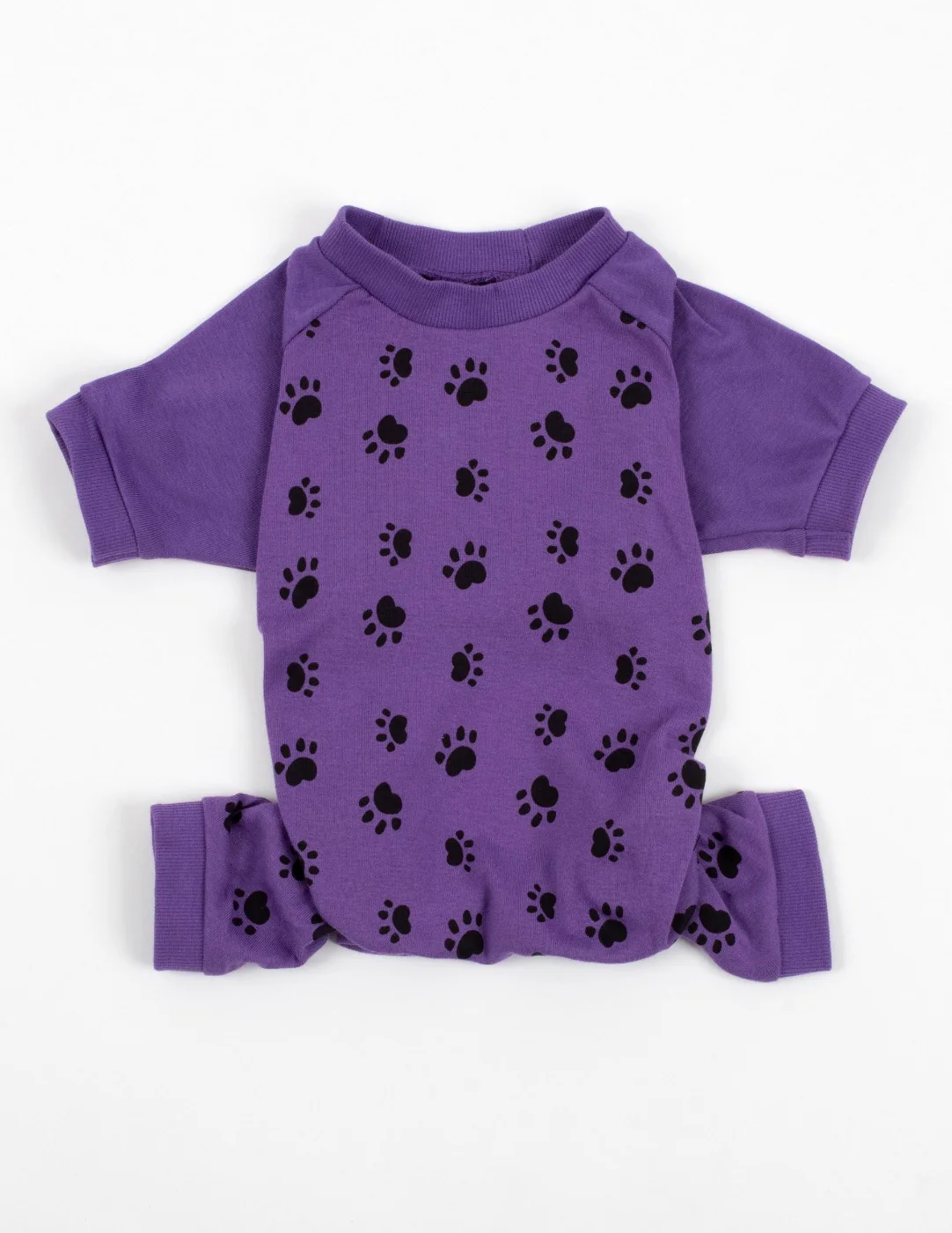 Dog Purple Paw Print Pajamas - Image 2