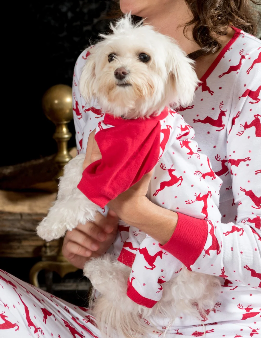 Dog Cotton Reindeer Pajamas - Image 3