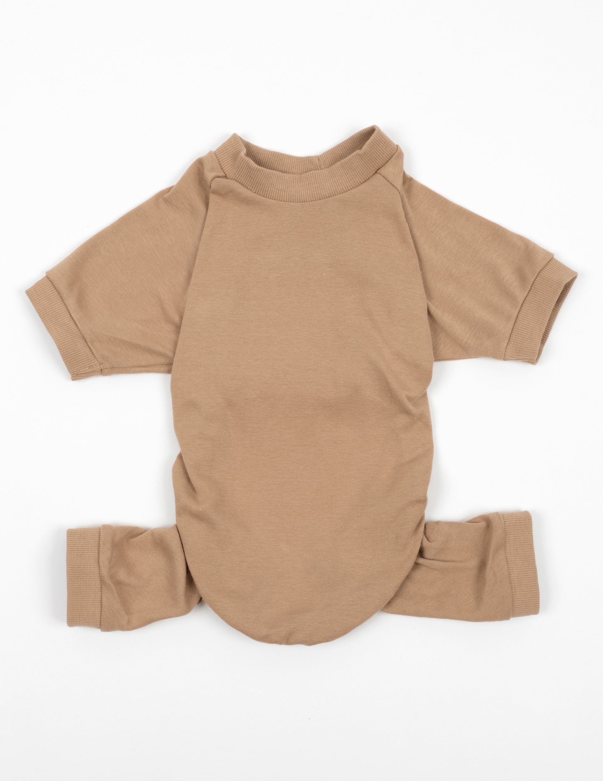 Dogs Solid Color Beige Pajamas - Image 2