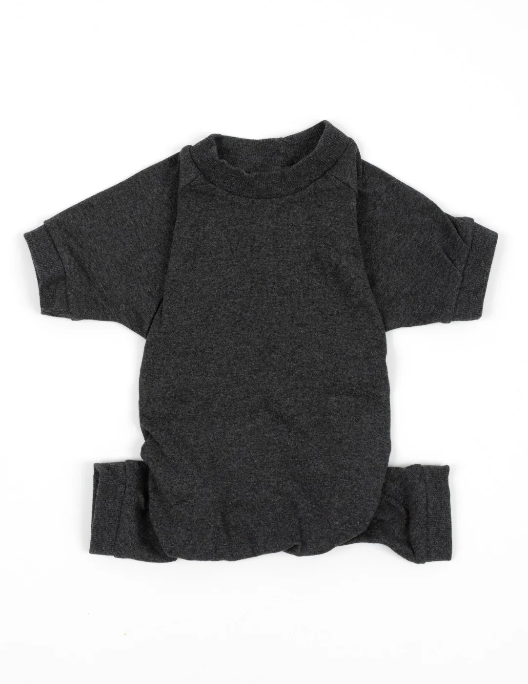 Dogs Solid Color Dark Grey Pajamas - Image 2