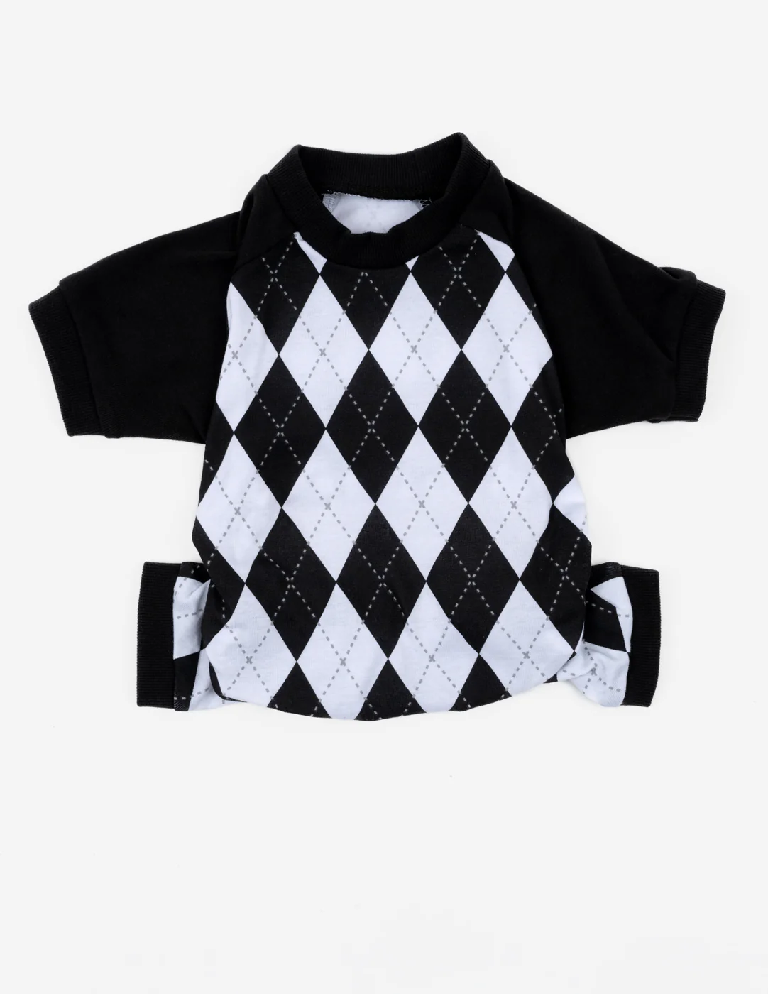Dog's Argyle Print Pajamas - Image 2