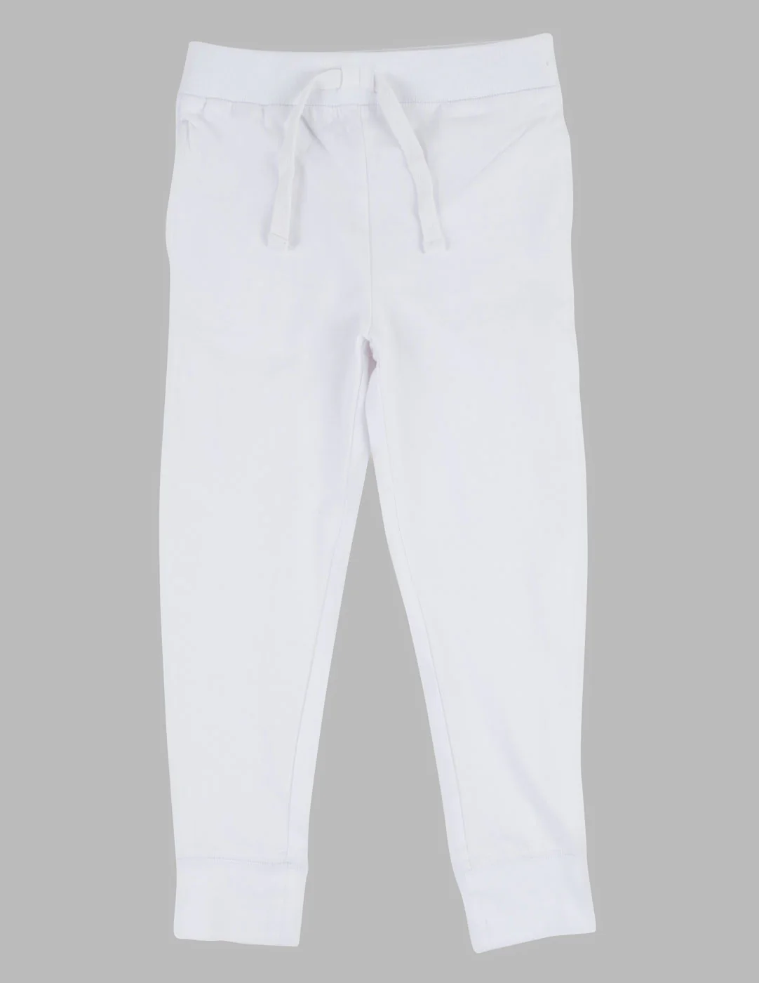 Solid Neutral Color Drawstring Pants - Image 5