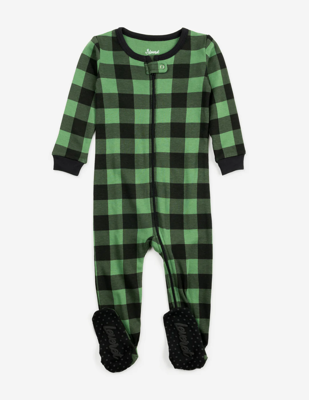 Baby Footed Plaid Pajamas - Image 10