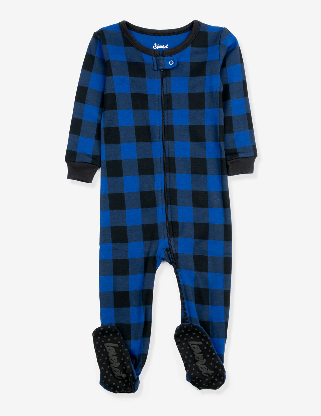 Baby Footed Plaid Pajamas - Image 7