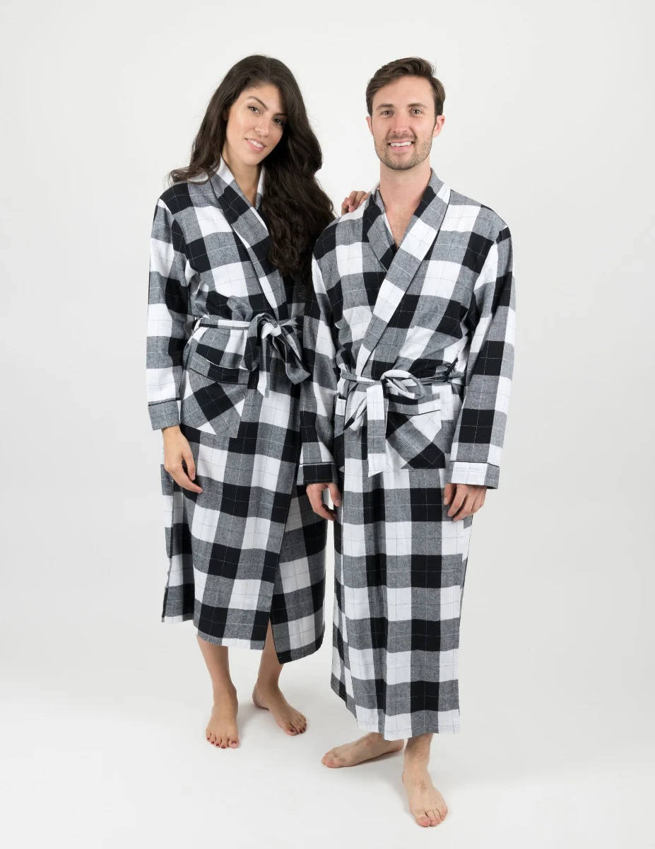 Women's Flannel Robe - Image 10