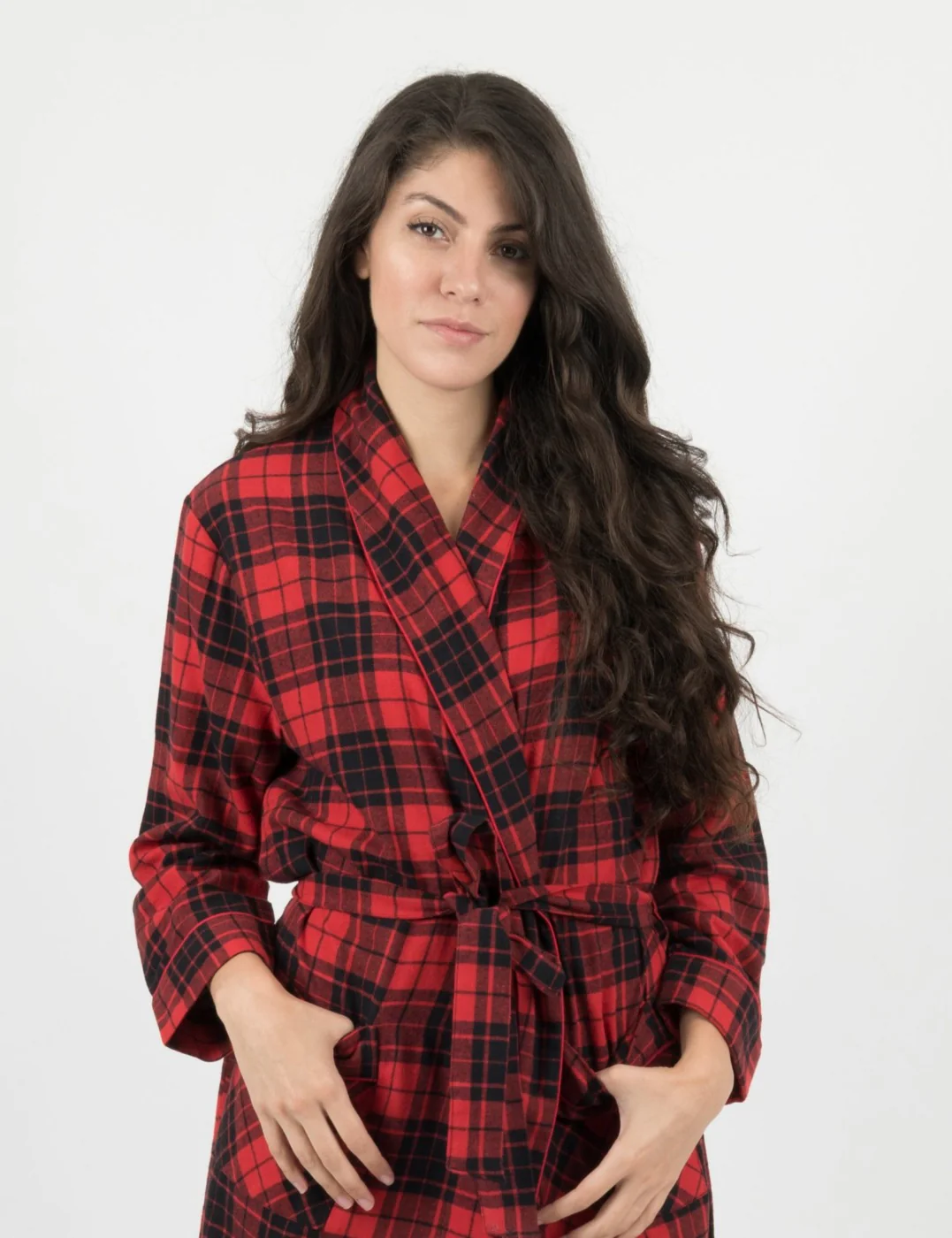 Women's Flannel Robe - Image 6