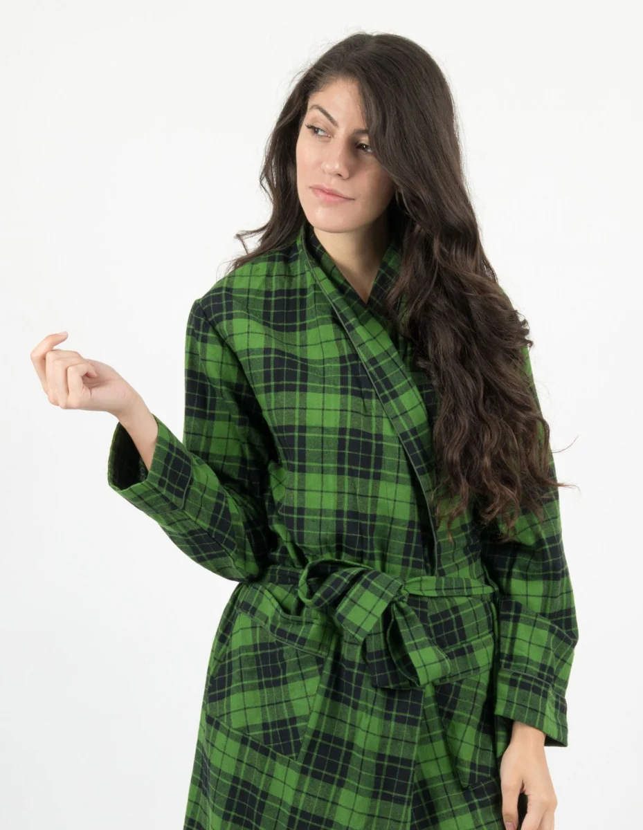 Women's Flannel Robe - Image 7