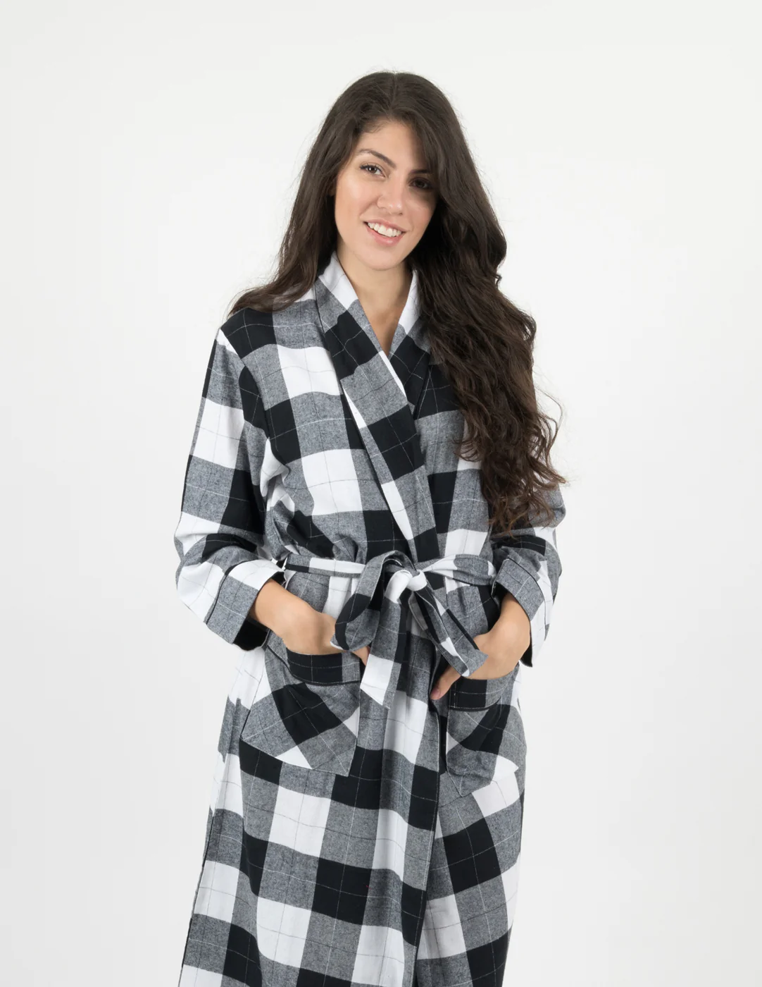 Women's Flannel Robe - Image 9