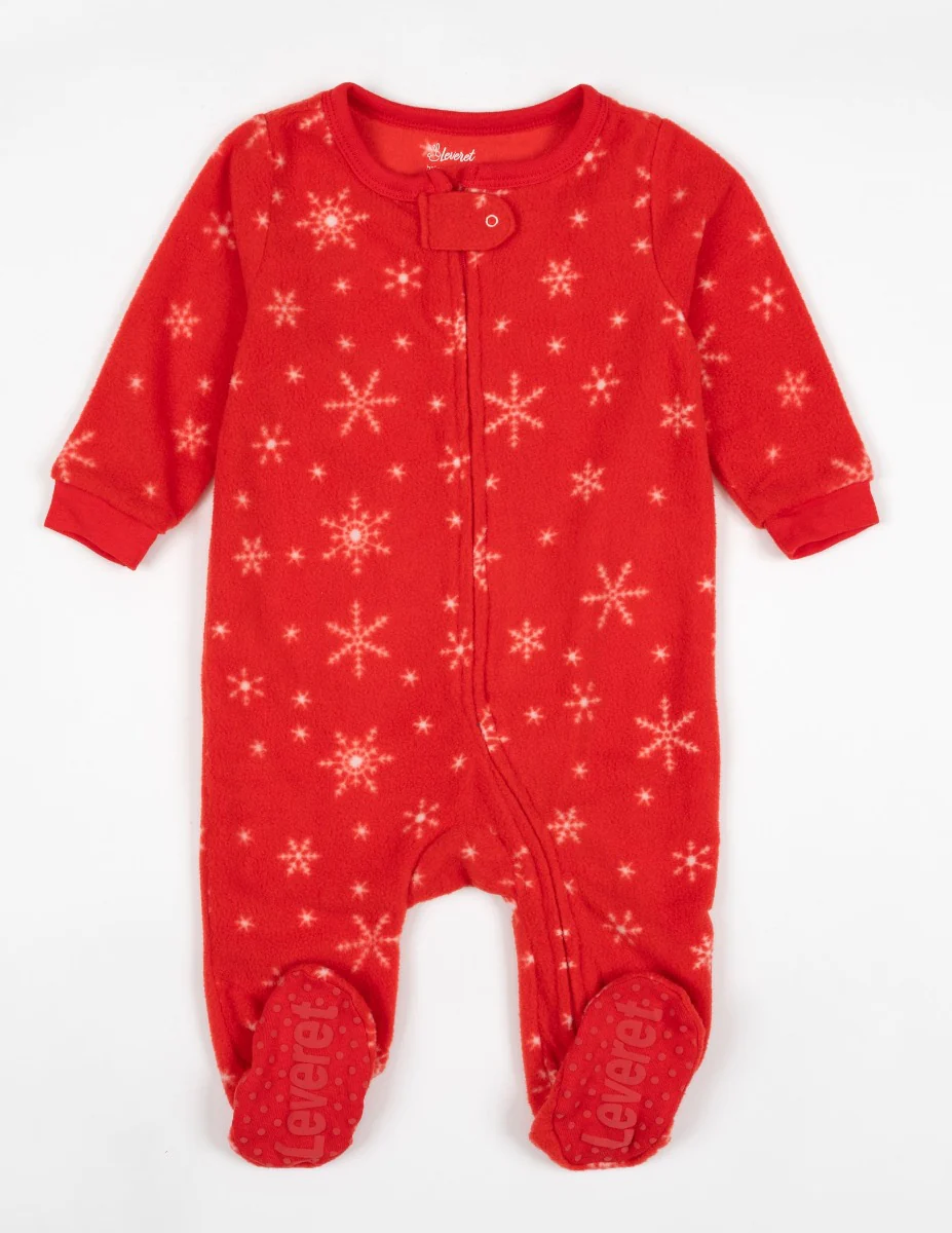 Baby Footed Fleece Christmas Pajamas - Image 6