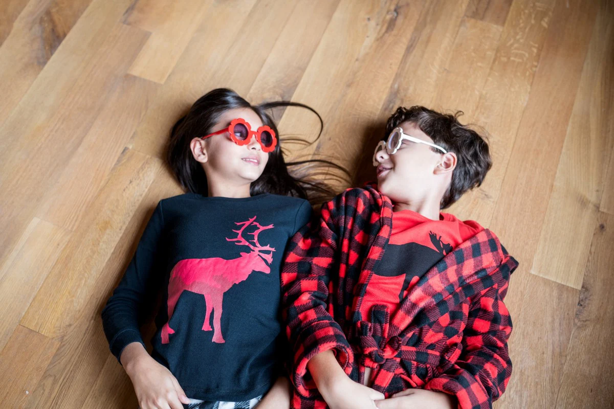 Fleece Plaid Pajamas - Image 11