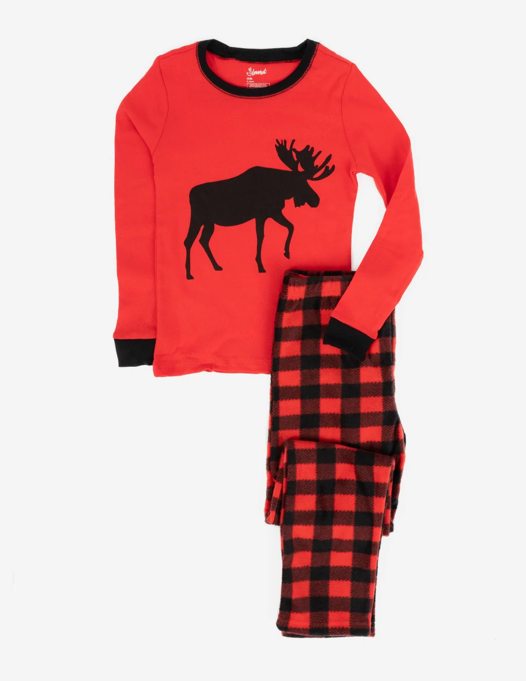 Fleece Plaid Pajamas - Image 2