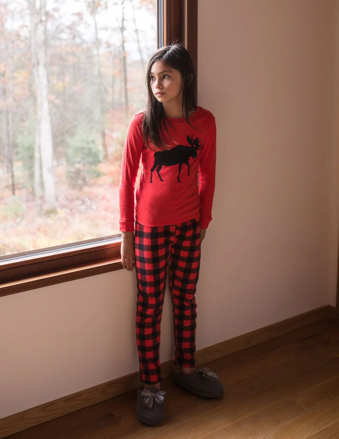 Fleece Plaid Pajamas - Image 3
